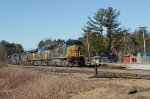 CSXT 470 Leads M426 at Leeds Junction